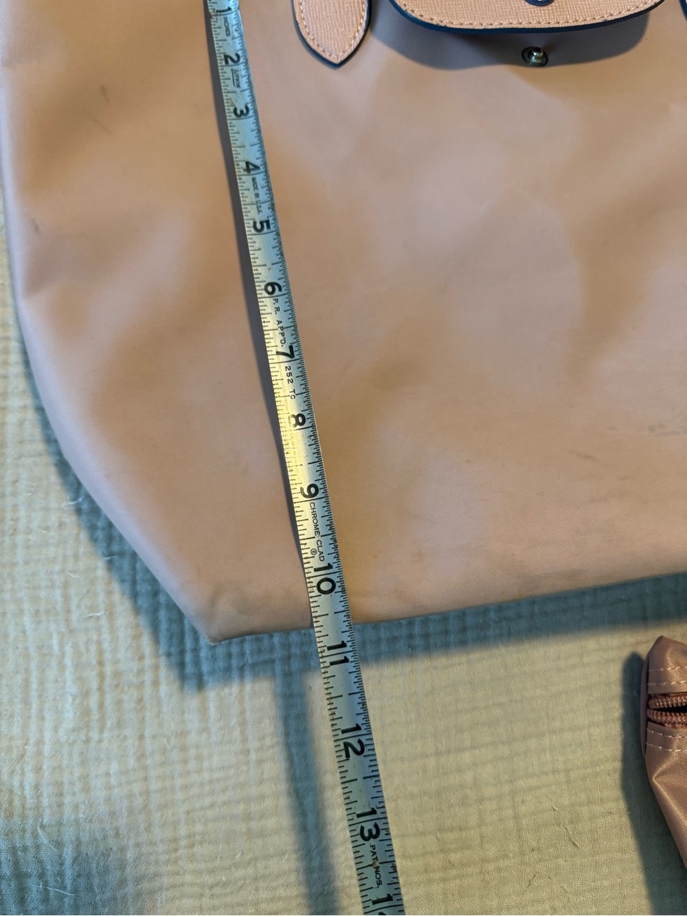 Longchamp blush pink Le Pliage Crossbody with pouch - Picture 10 of 12